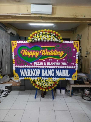 Papan Bunga di Kelapa Gading Timur