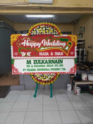 Papan Bunga di Kelapa Gading Timur
