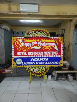 Papan Bunga di Kelapa Gading Timur