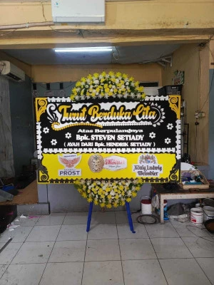 Papan Bunga di Kelapa Gading Timur