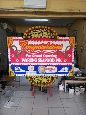 Papan Bunga di Kelapa Gading Timur