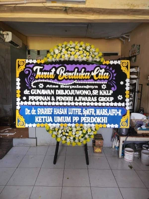 Papan Bunga di Kelapa Gading Timur